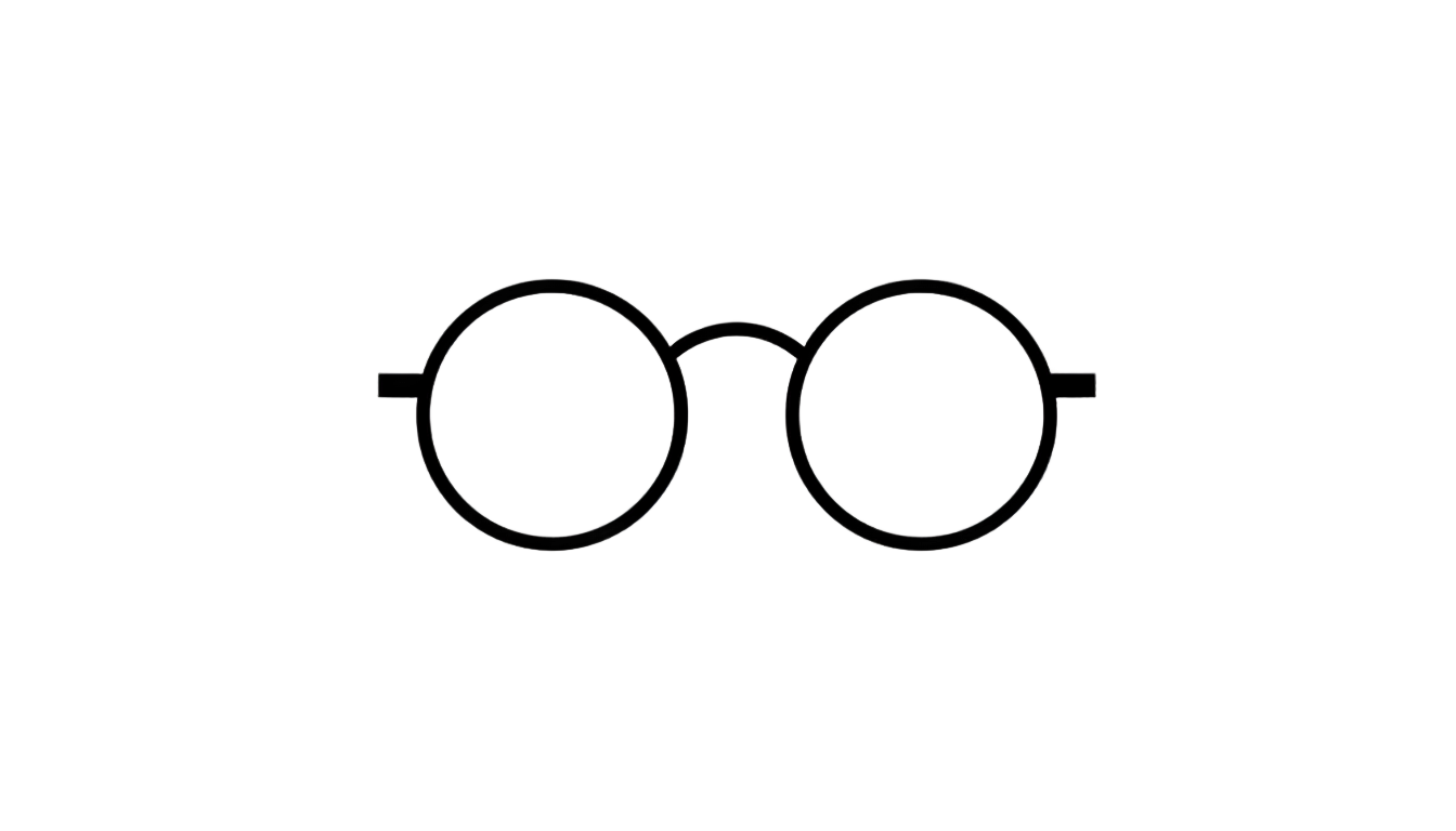glasses logo png PNG transparent background