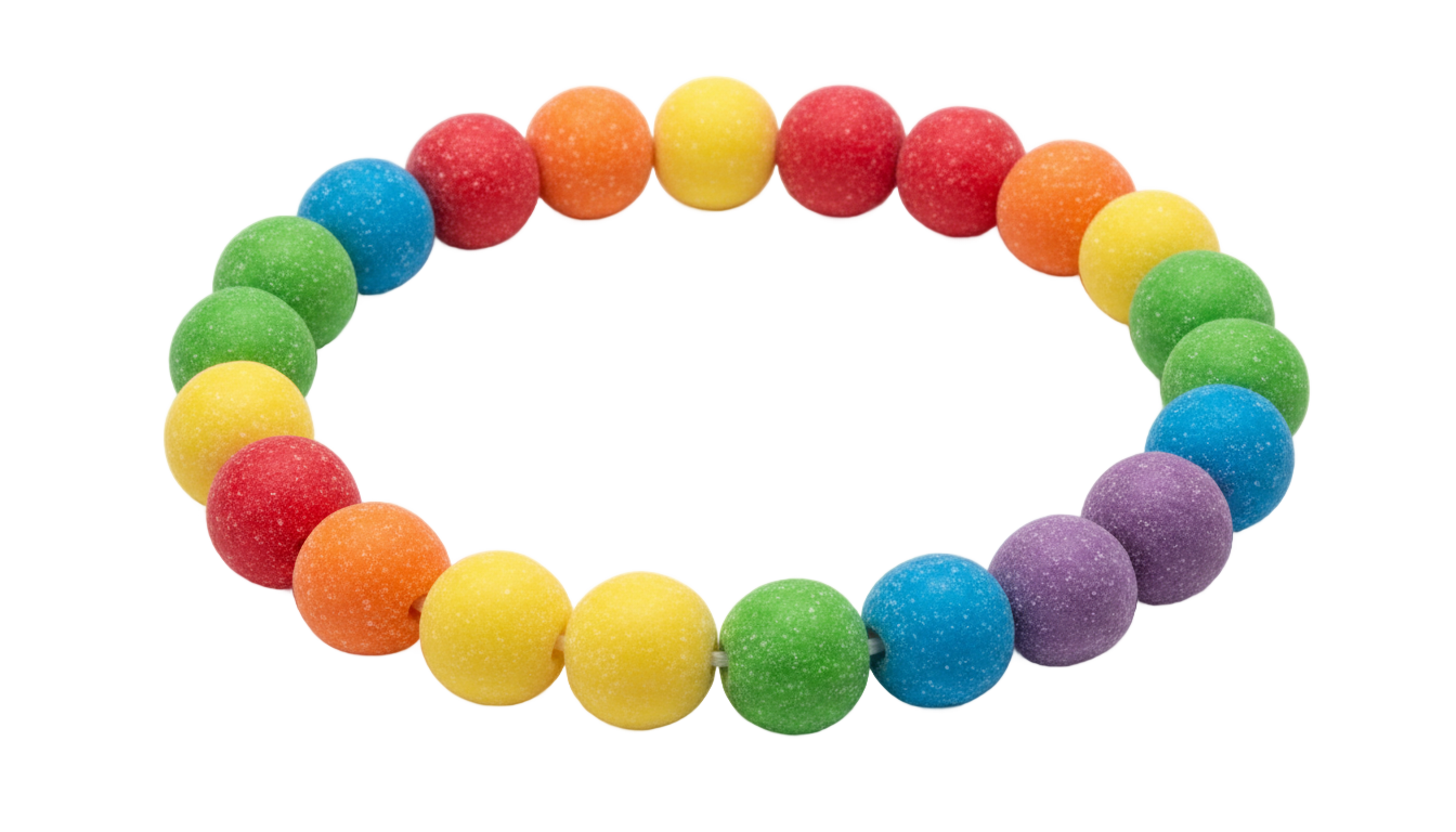 candy necklace png PNG transparent background