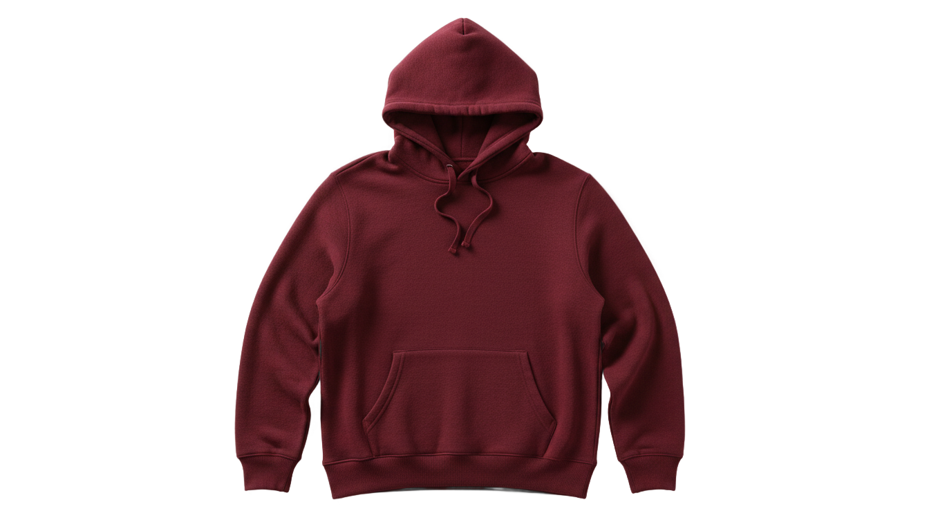 maroon hoodie png PNG transparent background