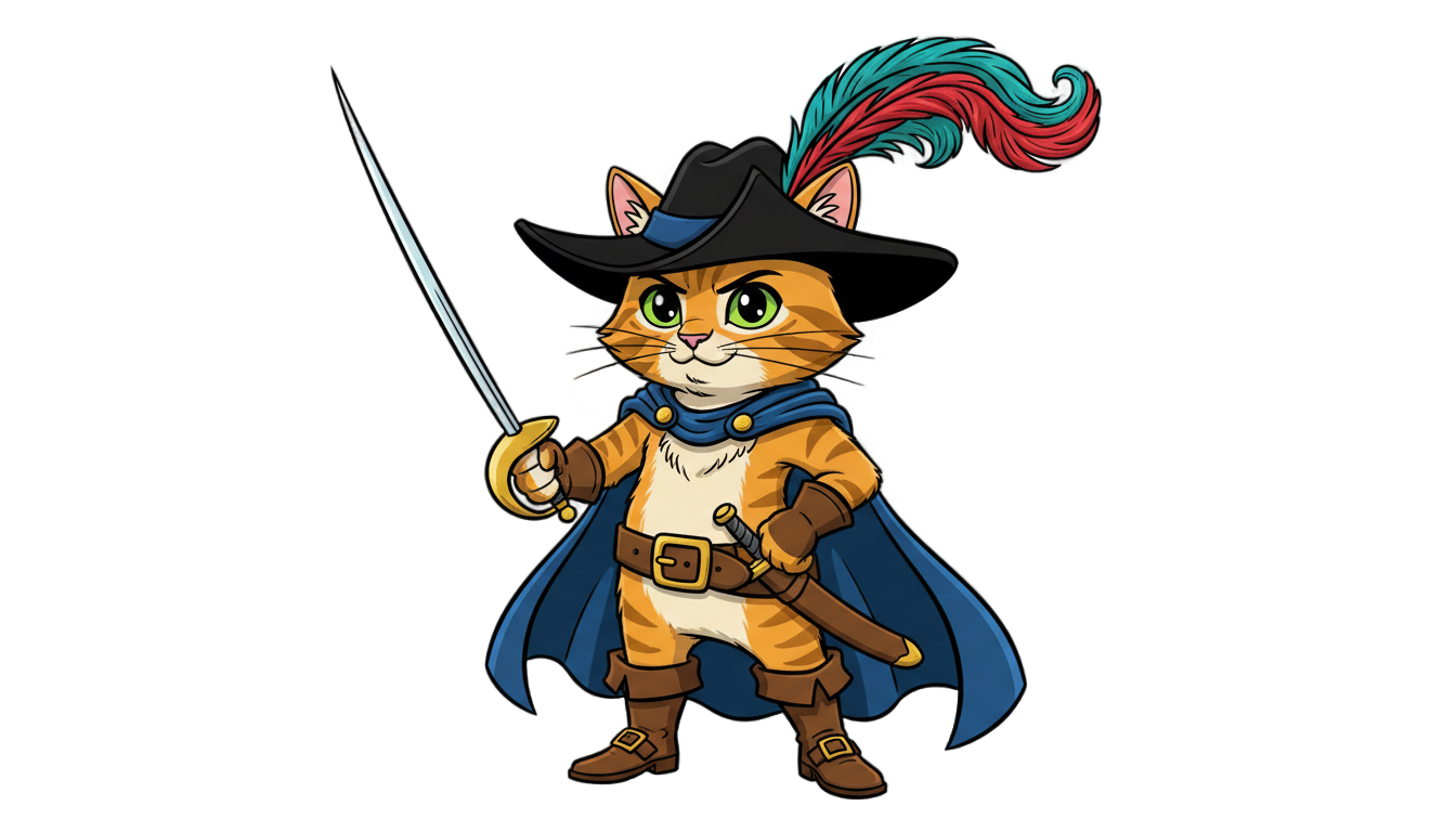 puss in boots logo png PNG transparent background