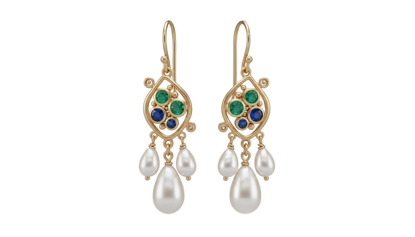 earrings for women png PNG transparent background