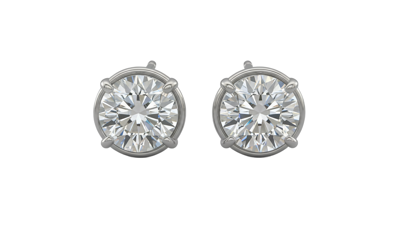 diamond earrings png PNG transparent background