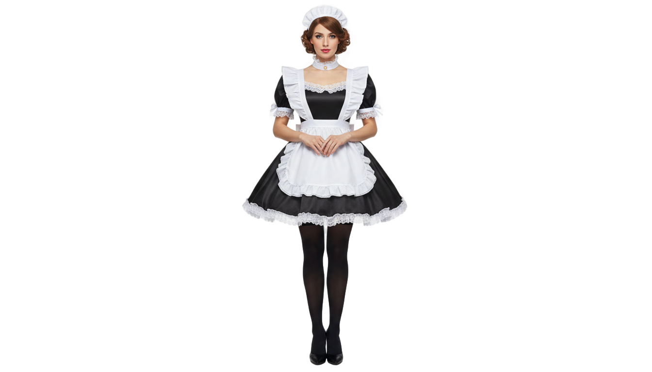 maid dress png PNG transparent background
