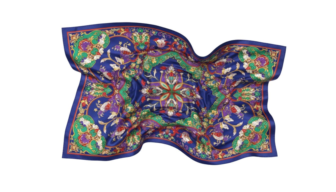 silk scarf png PNG transparent background
