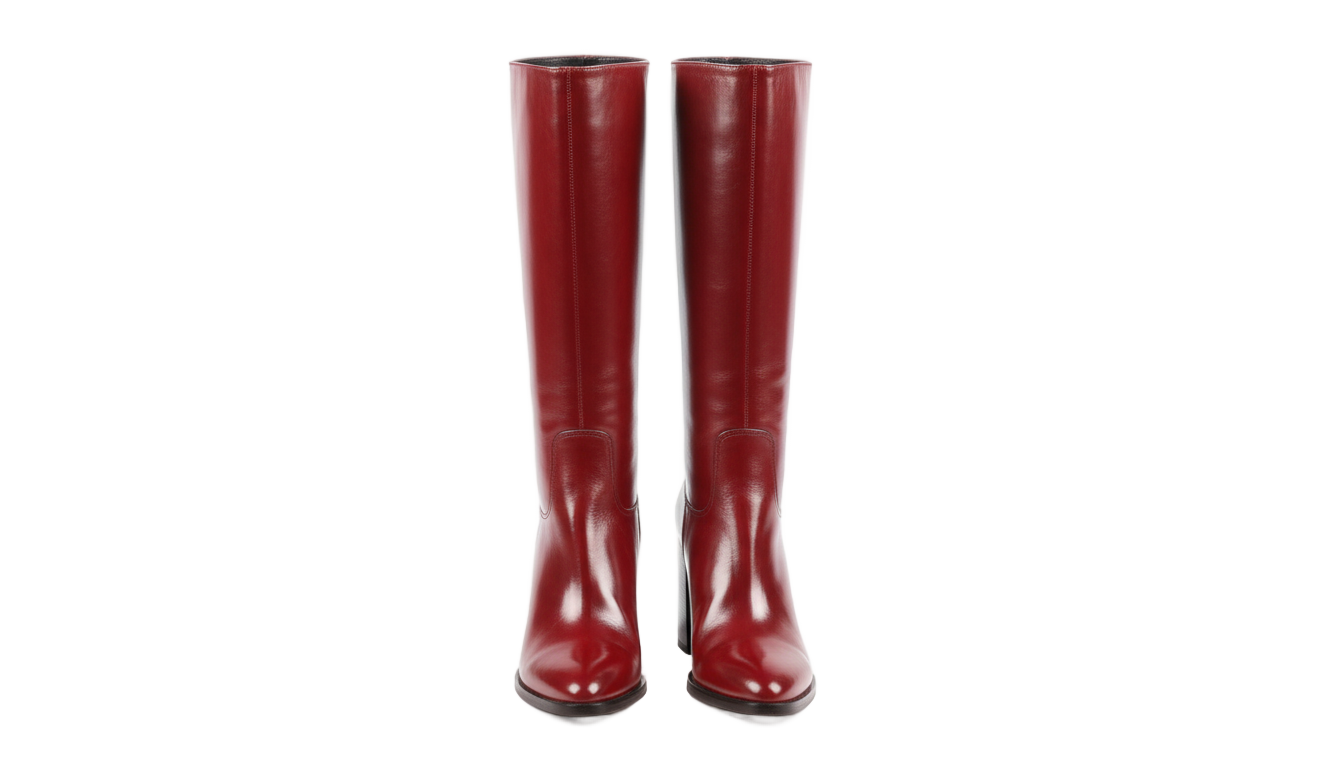 red boots png PNG transparent background