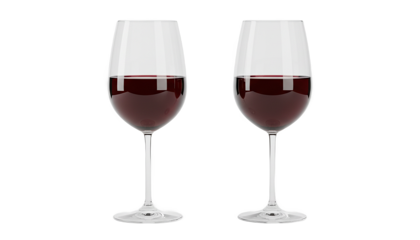 red wine glasses png PNG transparent background