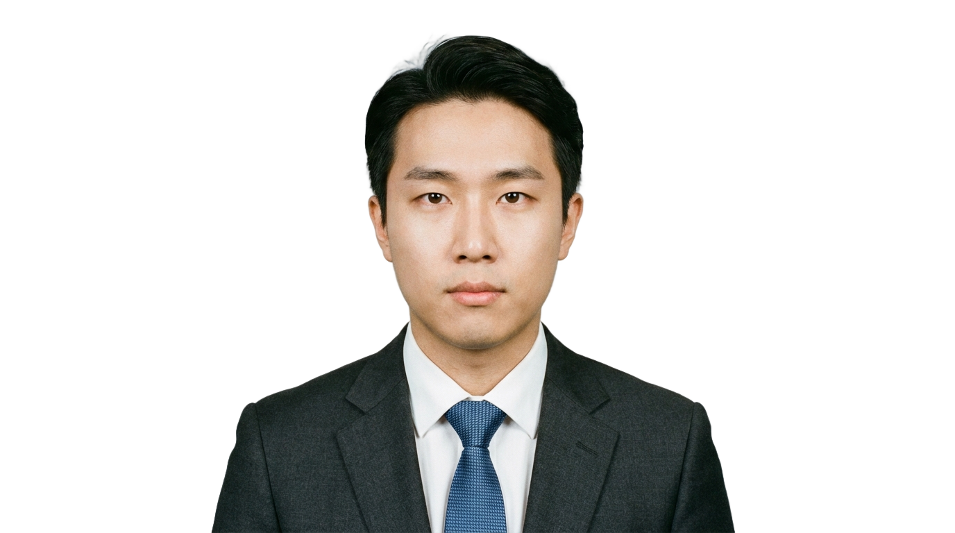 passport size photo with coat and tie png PNG transparent background