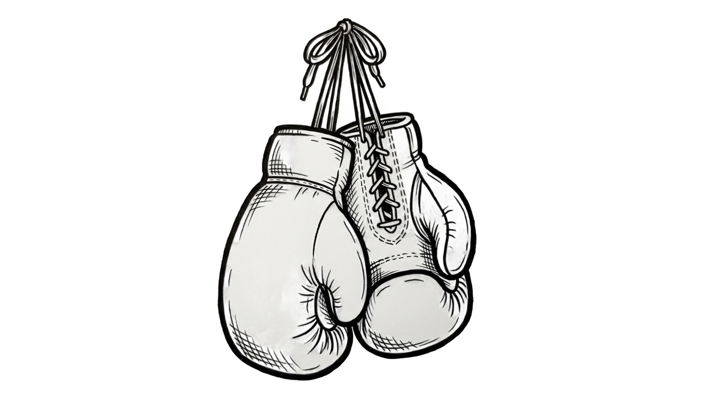 boxing gloves outline png PNG transparent background