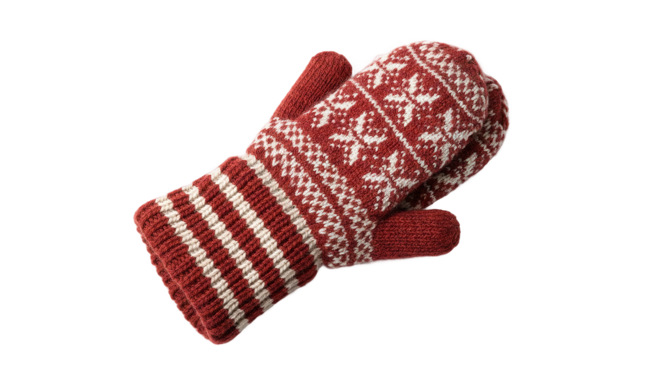 winter gloves png PNG transparent background