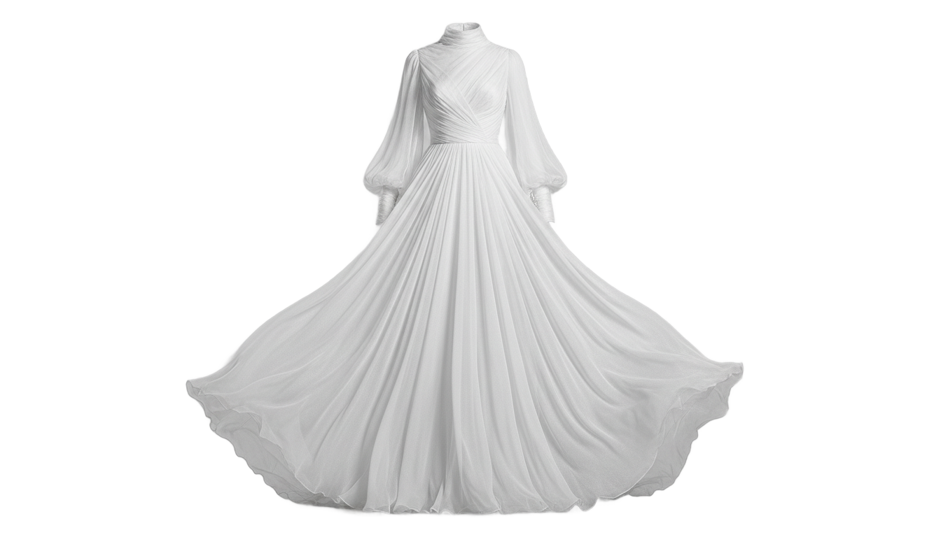 snow white dress png PNG transparent background