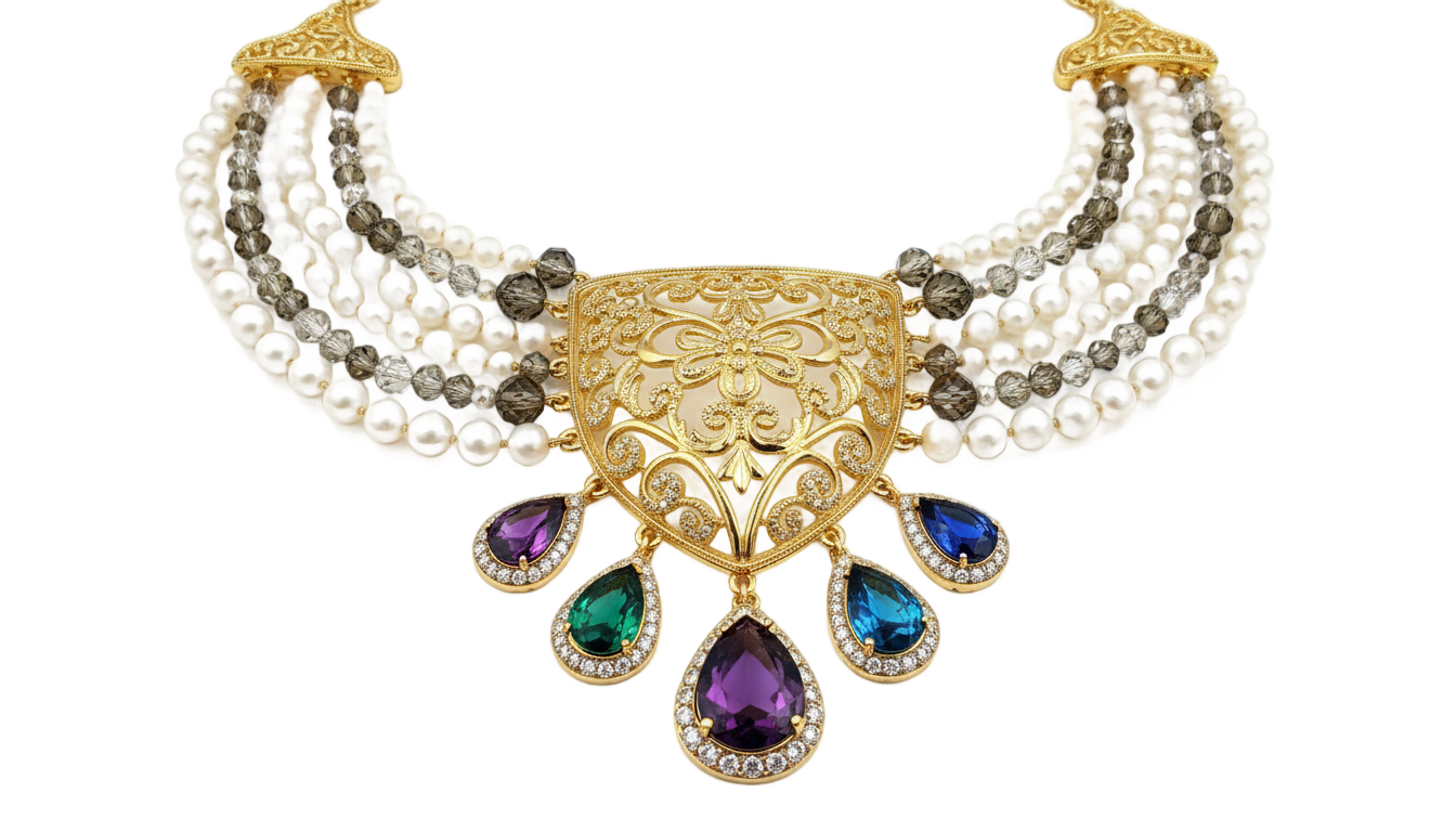 necklace designs png PNG transparent background