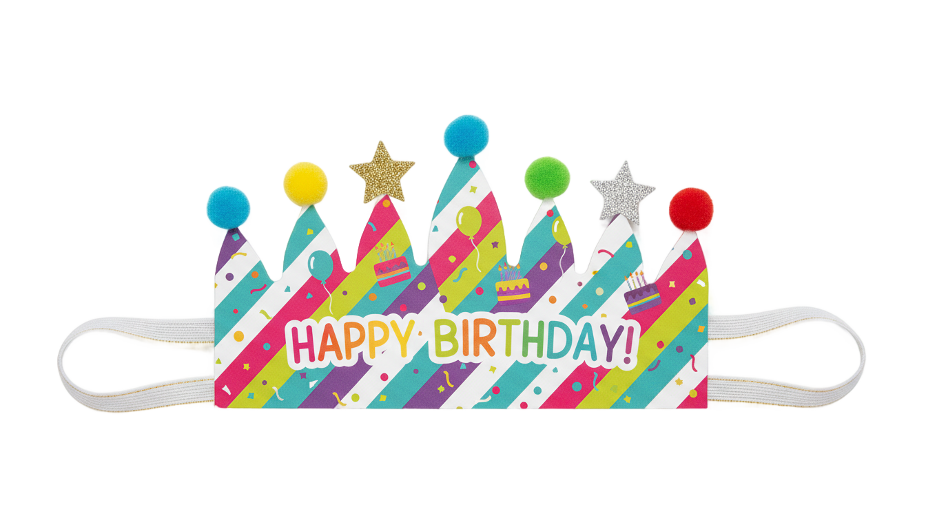 birthday crown png PNG transparent background