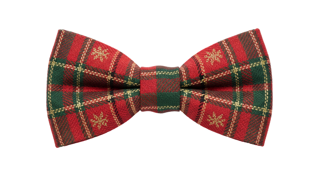 christmas bow tie png PNG transparent background