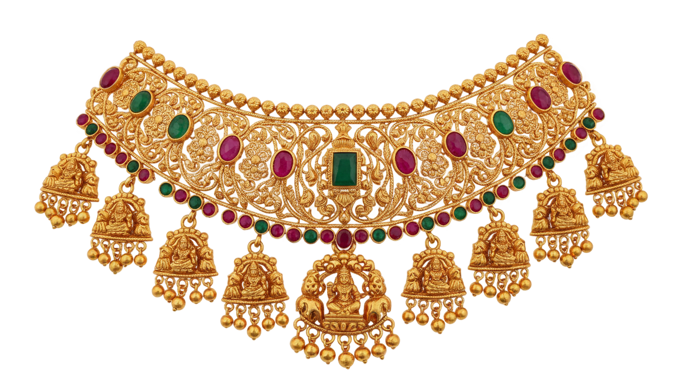 png jewellers gold necklace designs with price PNG transparent background