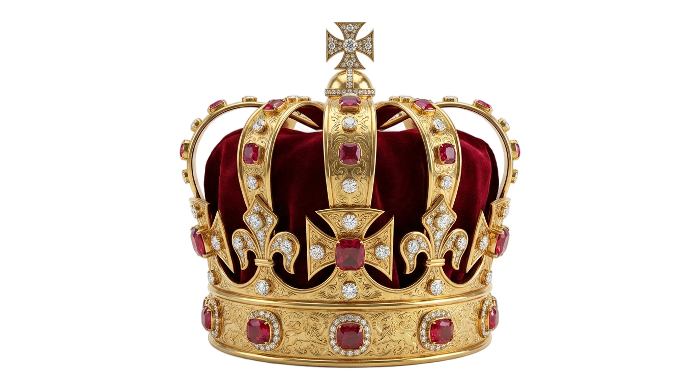 king crown png PNG transparent background