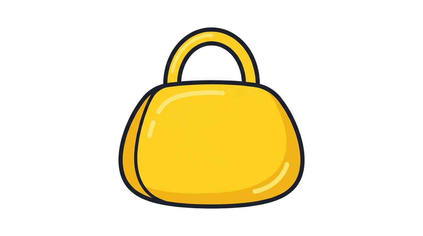 handbag emoji png PNG transparent background