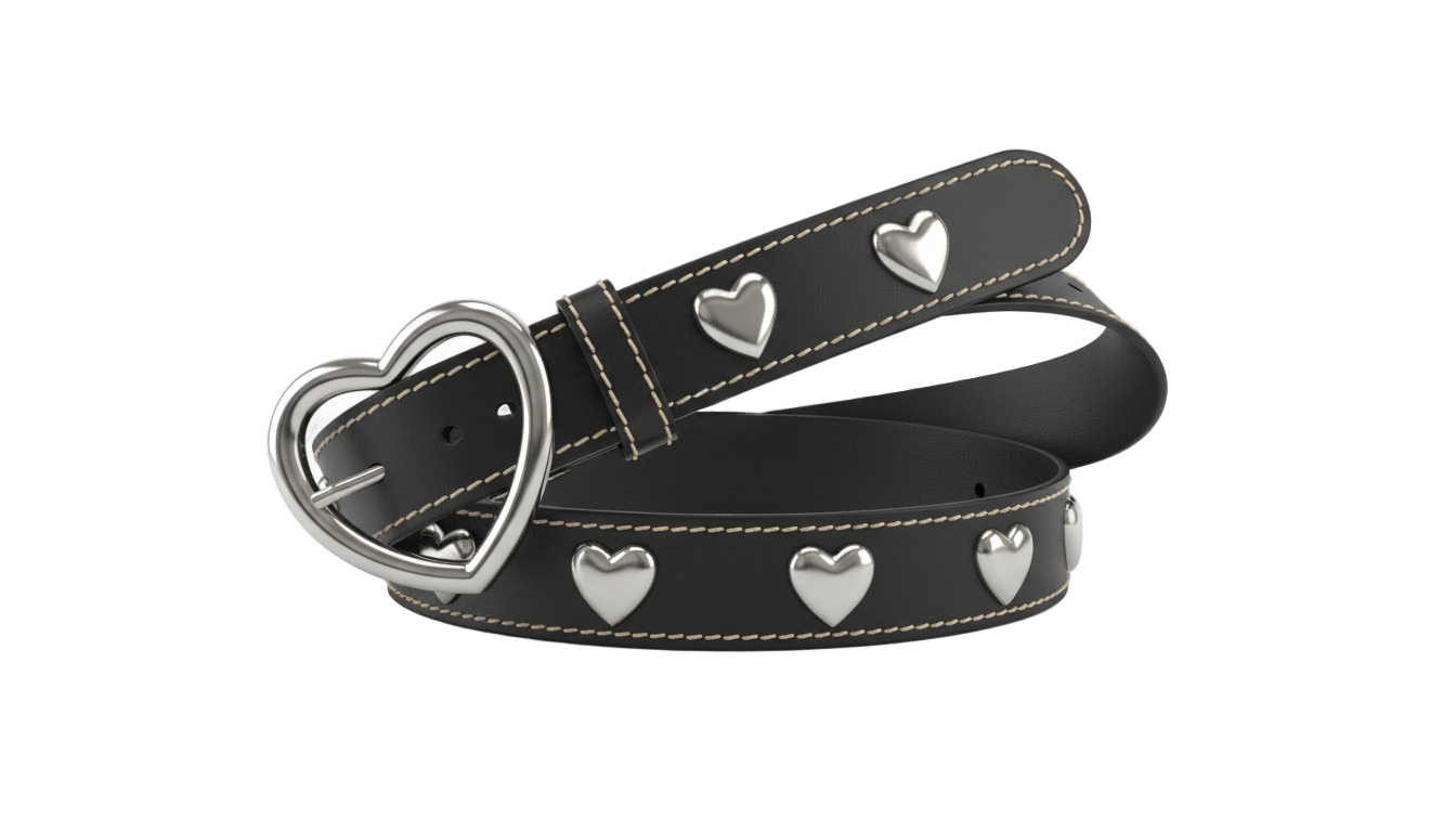 heart belt png PNG transparent background