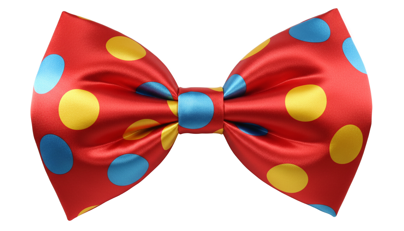 clown tie png PNG transparent background