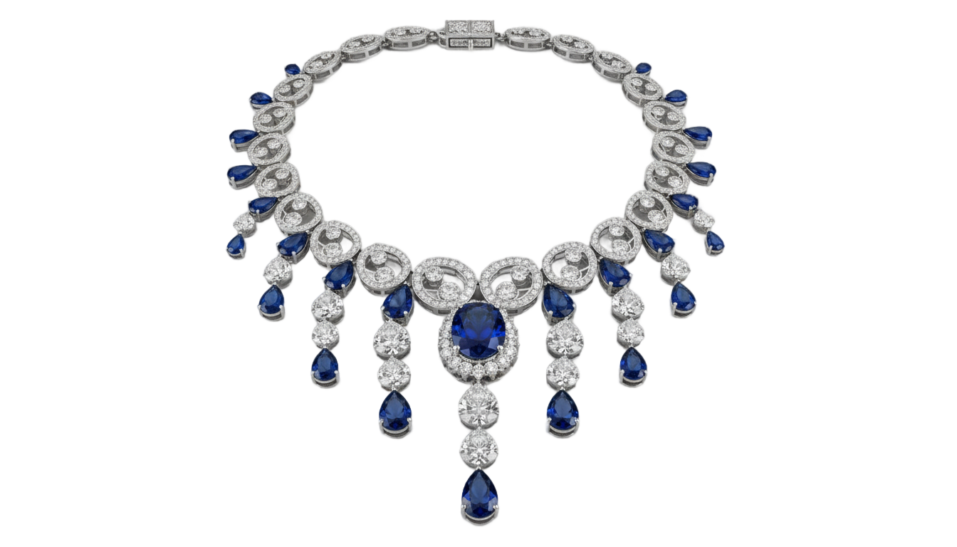 fancy necklace png PNG transparent background