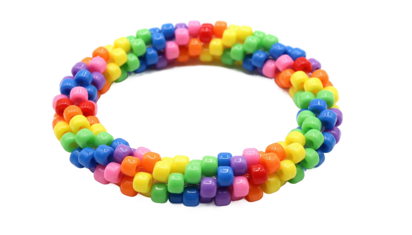 kandi necklace png PNG transparent background