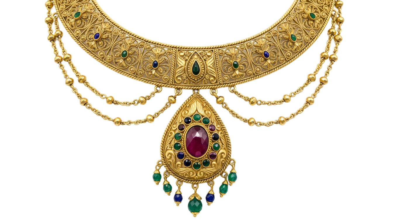 png traditional necklace PNG transparent background