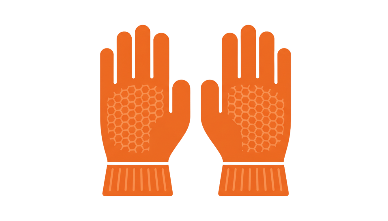 safety gloves icon png PNG transparent background