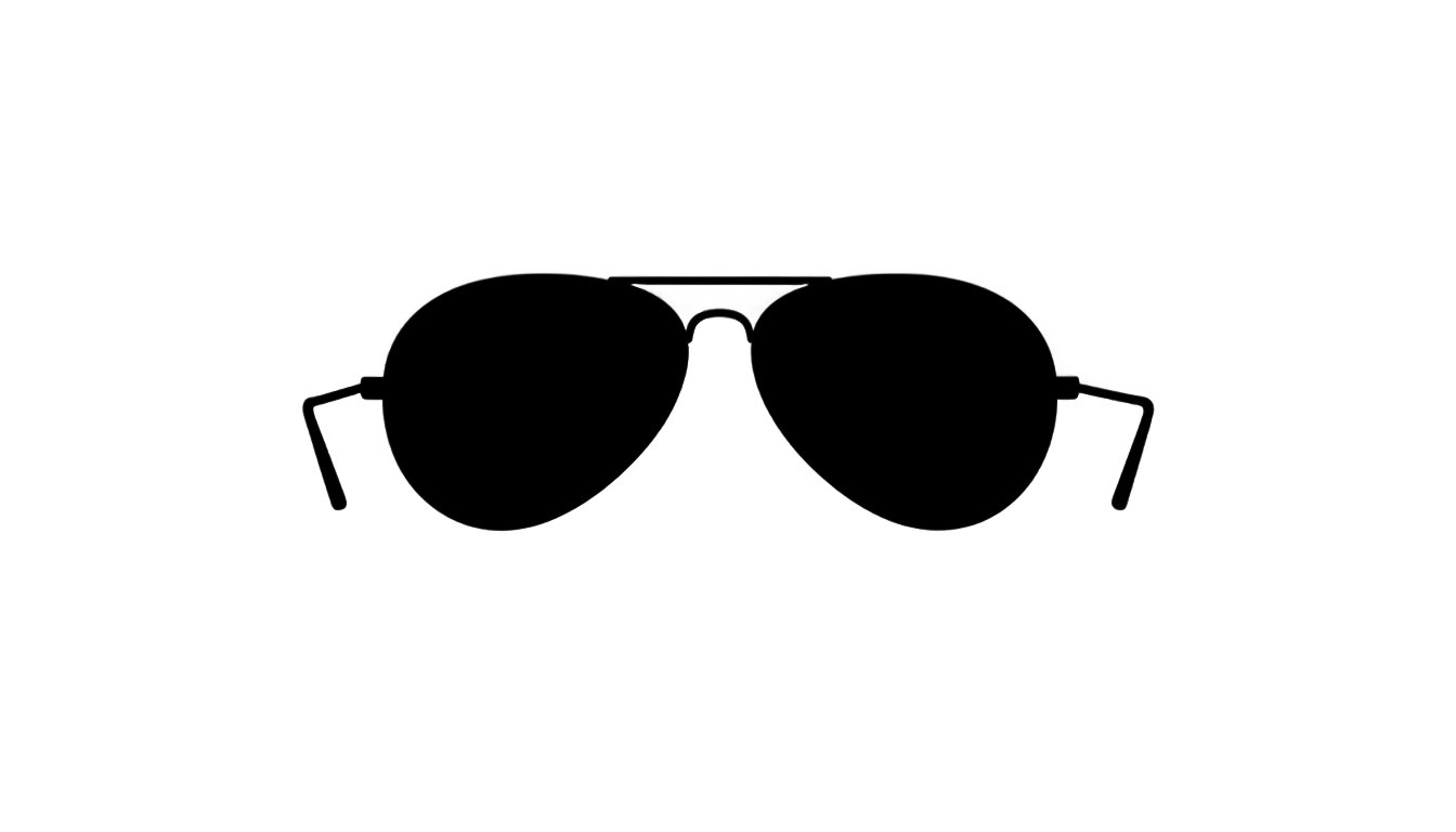 sunglasses silhouette png PNG transparent background