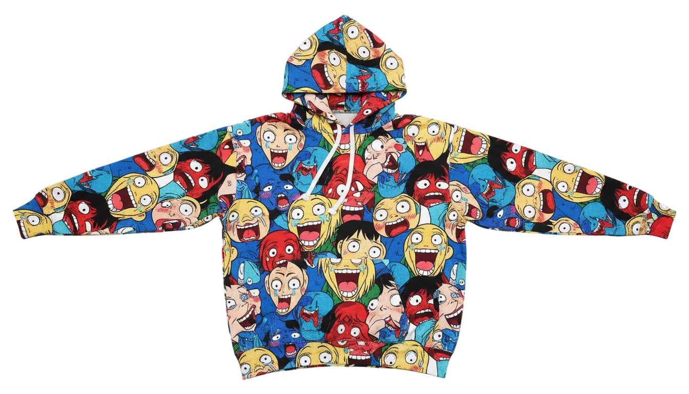 ahegao hoodie png PNG transparent background