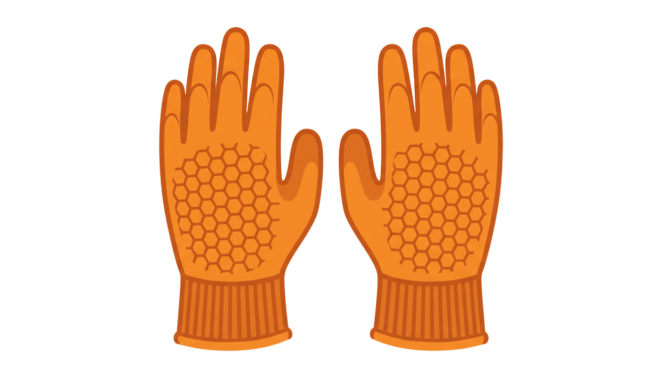 safety gloves icon png PNG transparent background