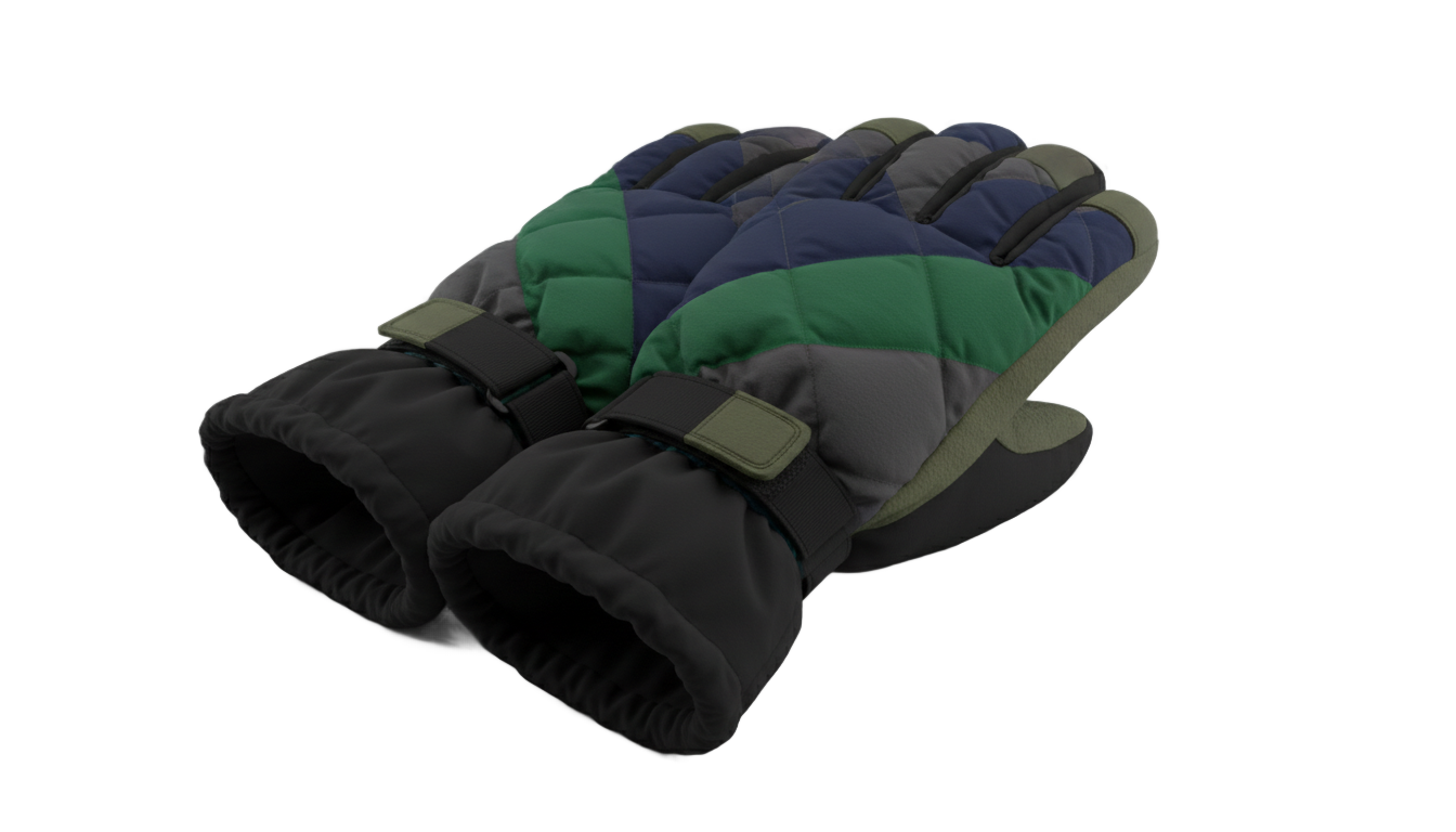 snow gloves png PNG transparent background