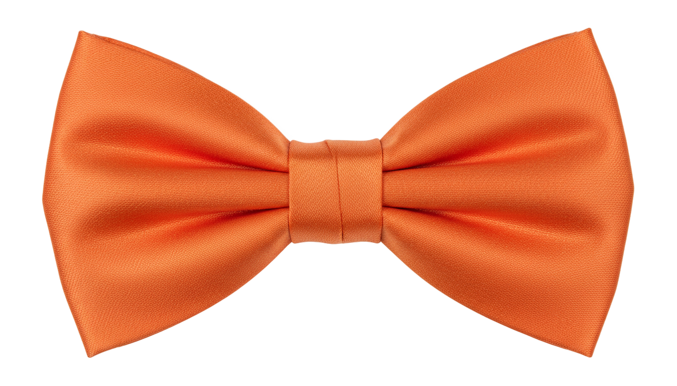 orange bow tie png PNG transparent background