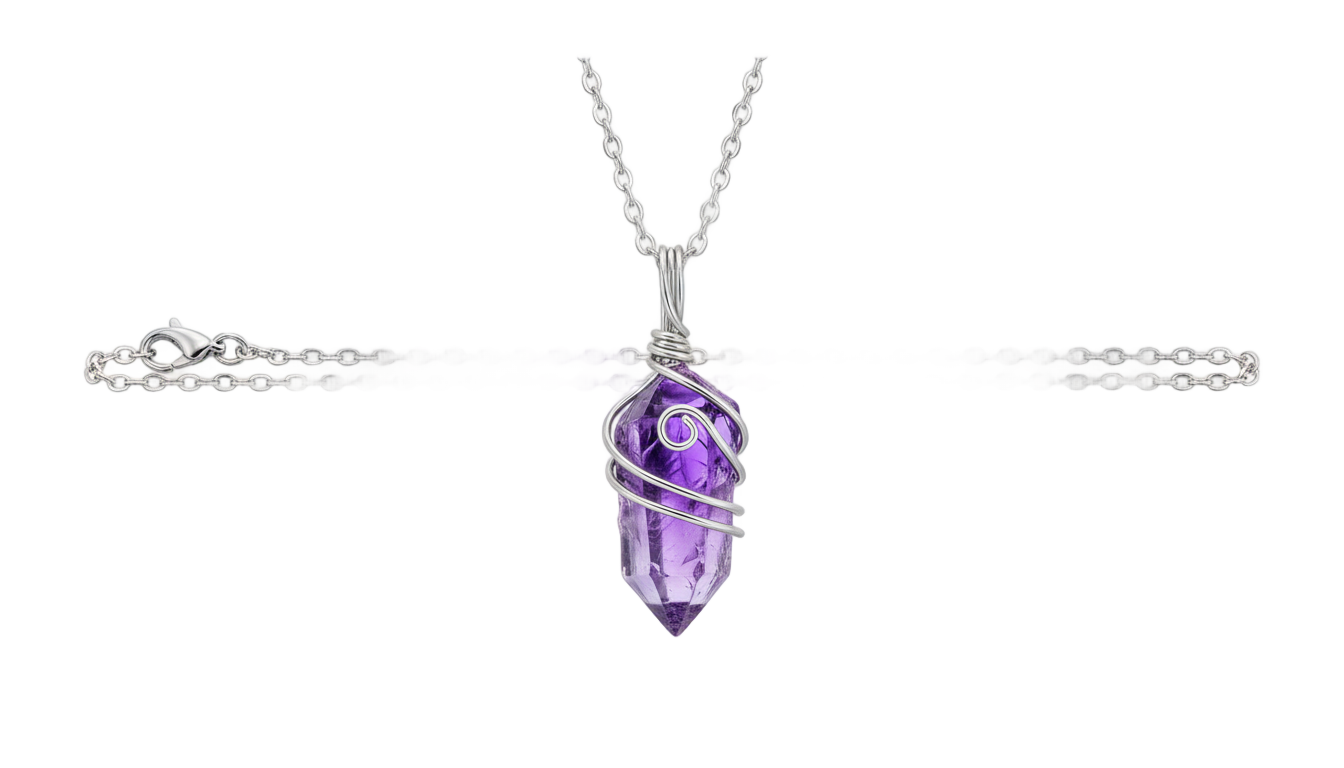 crystal necklace png PNG transparent background