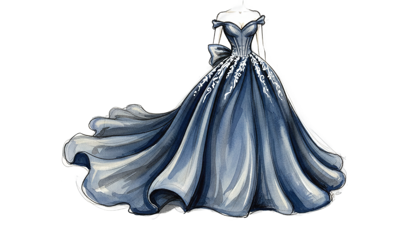 dress illustration png PNG transparent background
