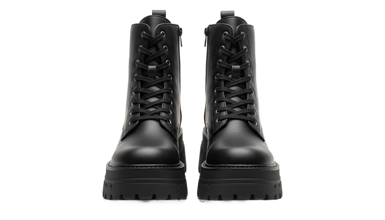 platform boots png PNG transparent background