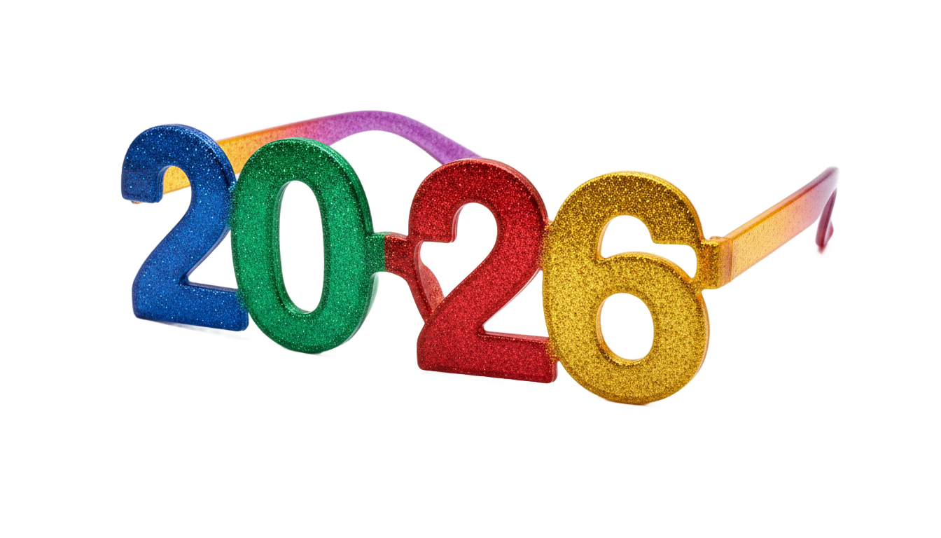 2026 glasses png PNG transparent background