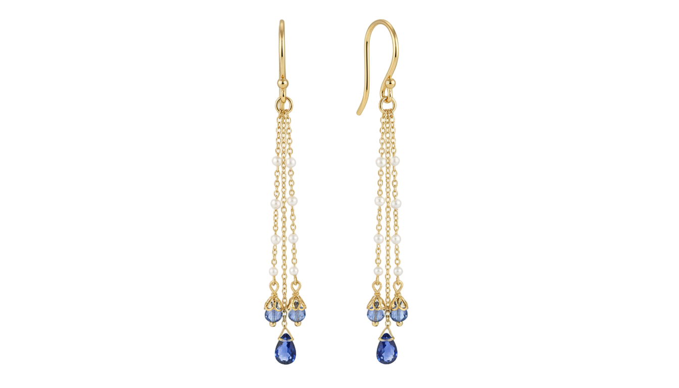 long earrings png PNG transparent background