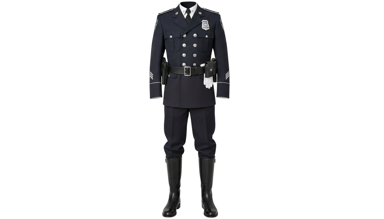 police dress png PNG transparent background