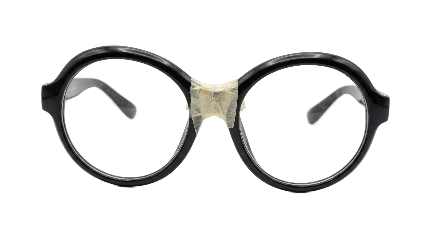 nerdy glasses png PNG transparent background