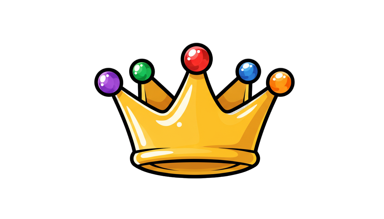 cartoon crown png PNG transparent background