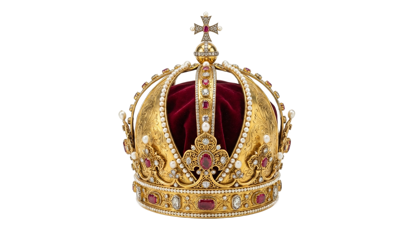 king crown png PNG transparent background
