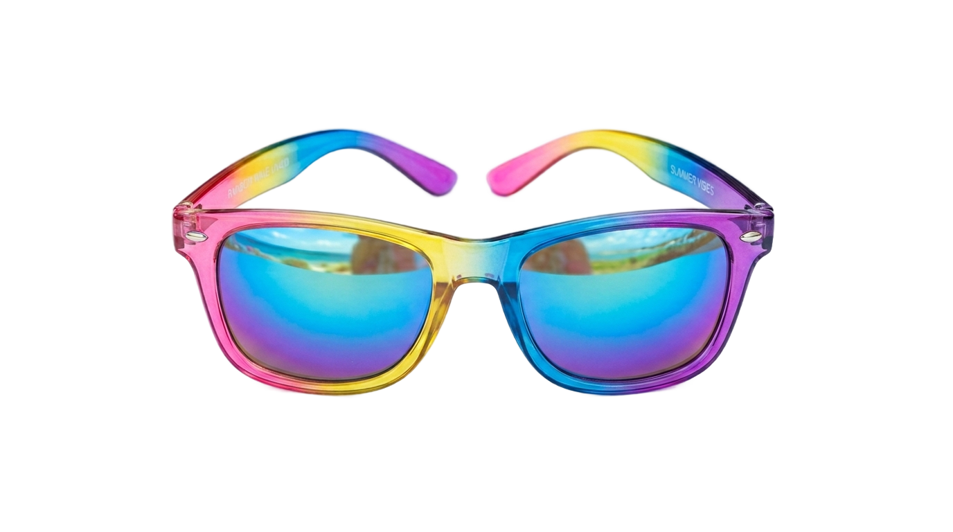 colorful sunglasses png PNG transparent background
