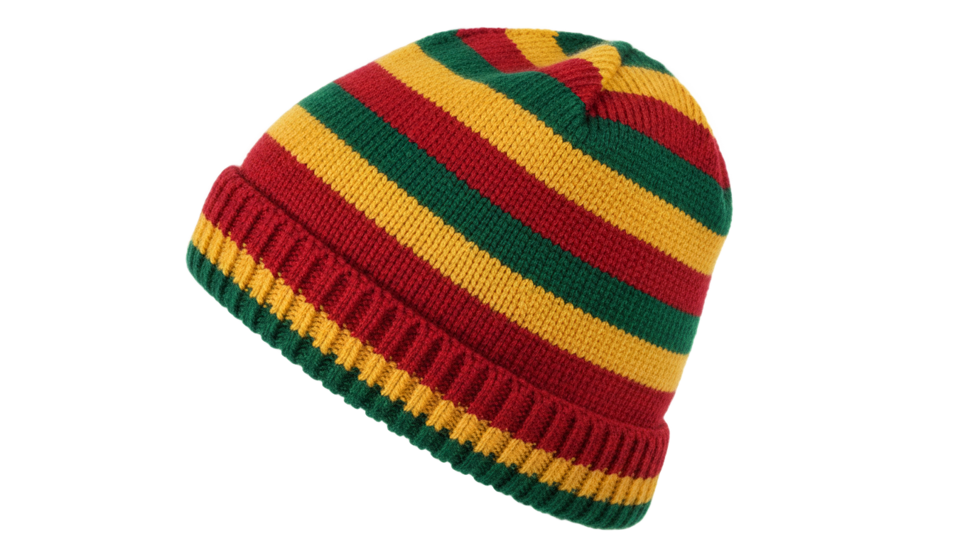 rasta hat png PNG transparent background