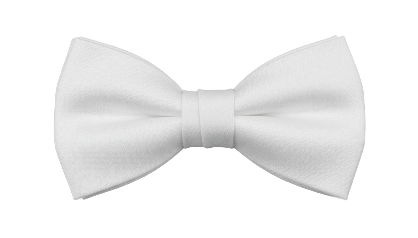 white bow tie png PNG transparent background