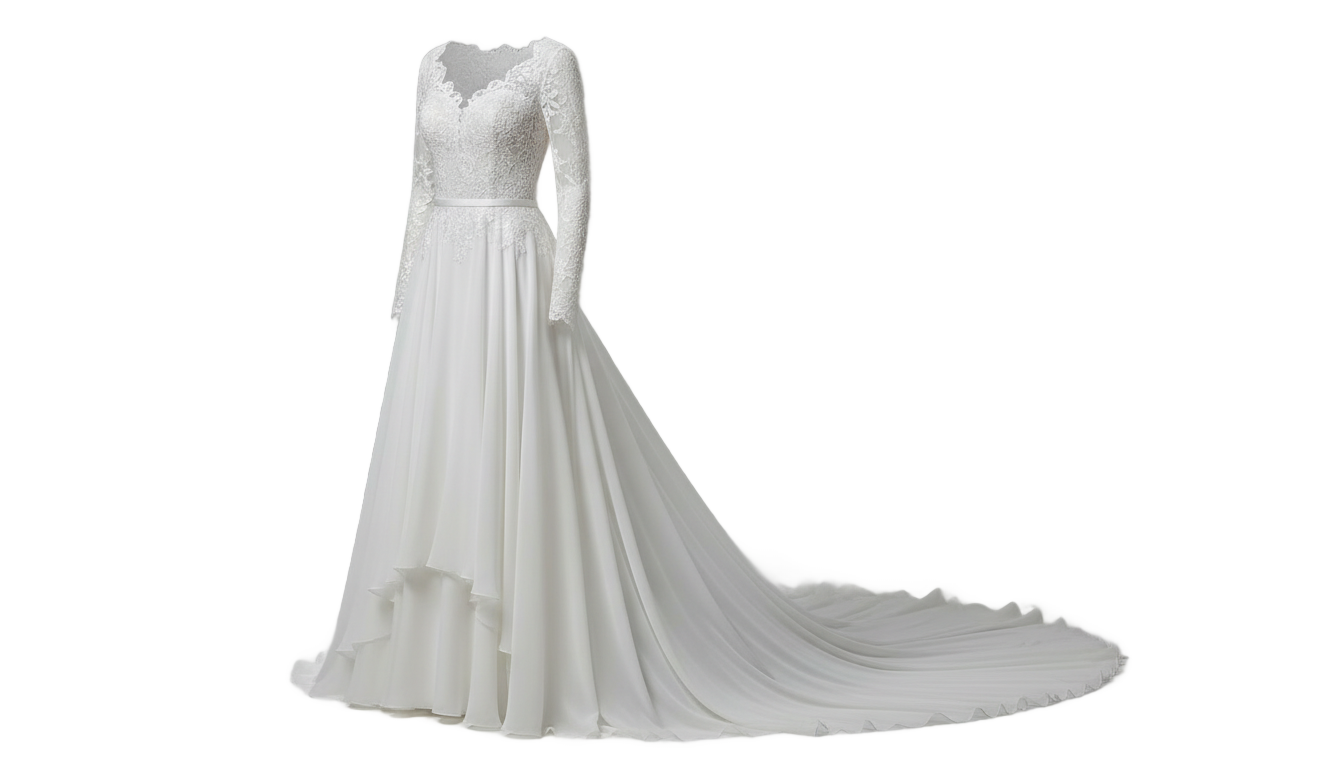 wedding dress vector png PNG transparent background