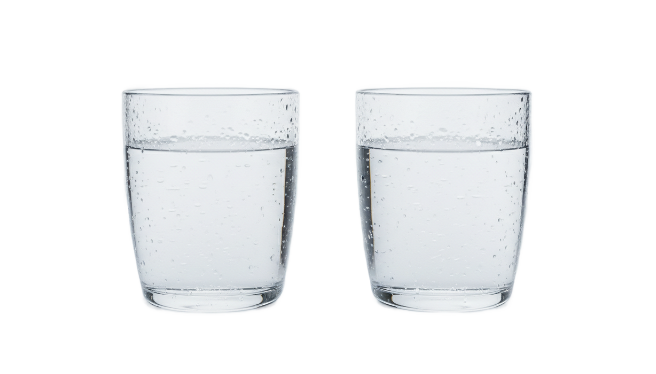 water glasses png PNG transparent background