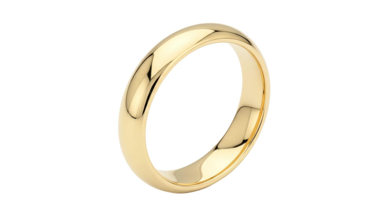 gold wedding ring png PNG transparent background