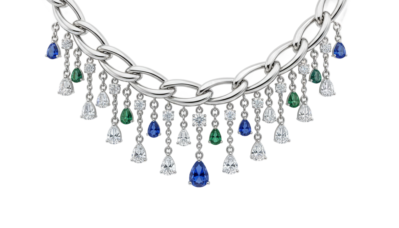 drip necklace png PNG transparent background