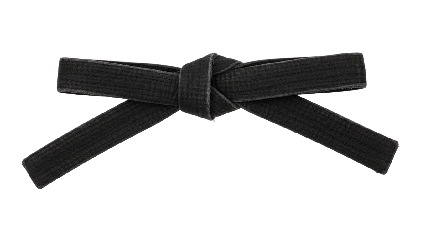 karate black belt png PNG transparent background