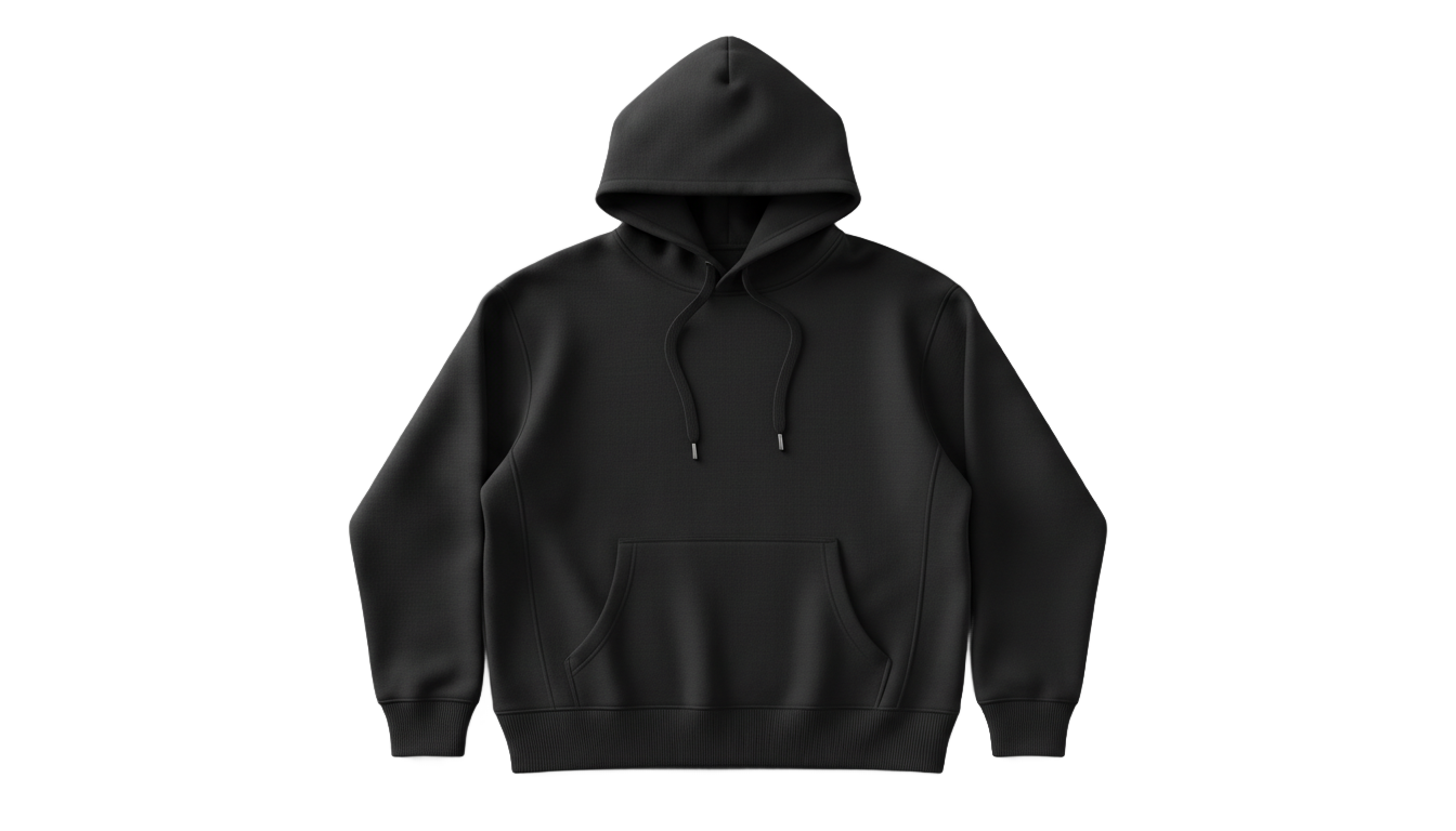 black hoodie png PNG transparent background