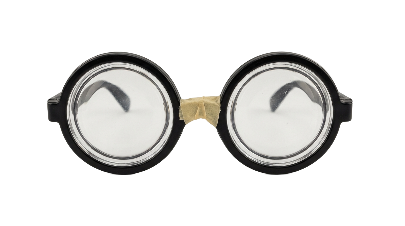 nerdy glasses png PNG transparent background